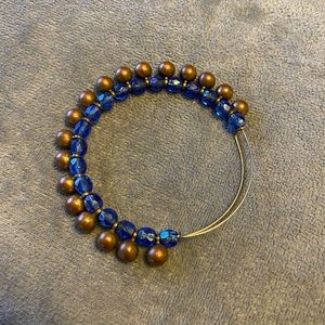 Alex and Ani multi bead bracelet